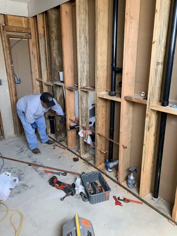 Commercial rough-in plumbing for Water Heater Replacement in Dalhart